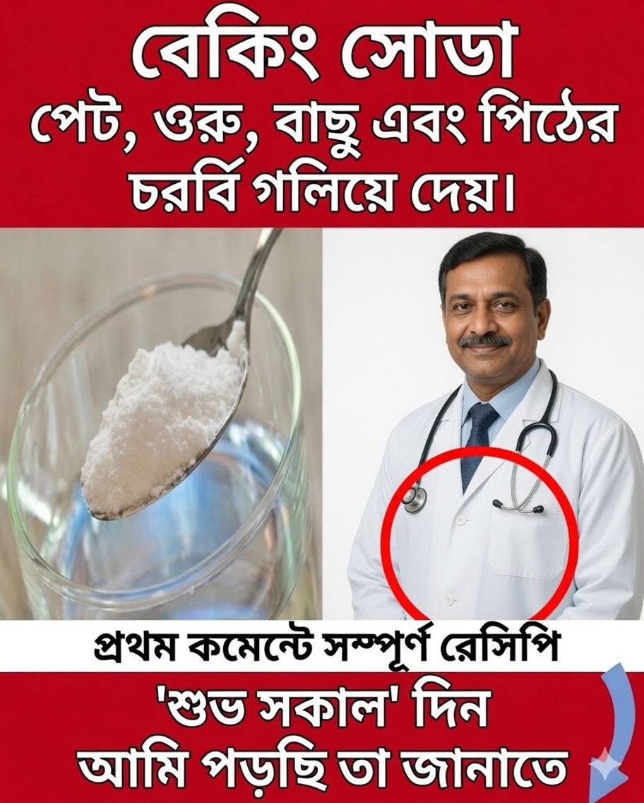 বেকিং সোডা: স্থানীয় চর্বি কমাতে, রক্ত সঞ্চালন উন্নত করতে এবং আপনার শরীরকে কোমলভাবে ডিটক্সিফাই করার প্রাকৃতিক উপায়