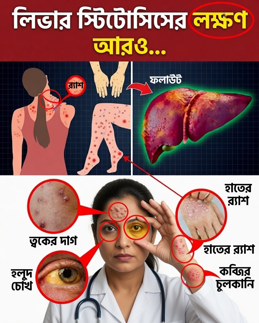 ⚠️ সতর্কবার্তা! ৮টি রহস্যময় উপসর্গ যা আপনার যকৃতের ক্ষতি করছে | ফ্যাটি লিভার