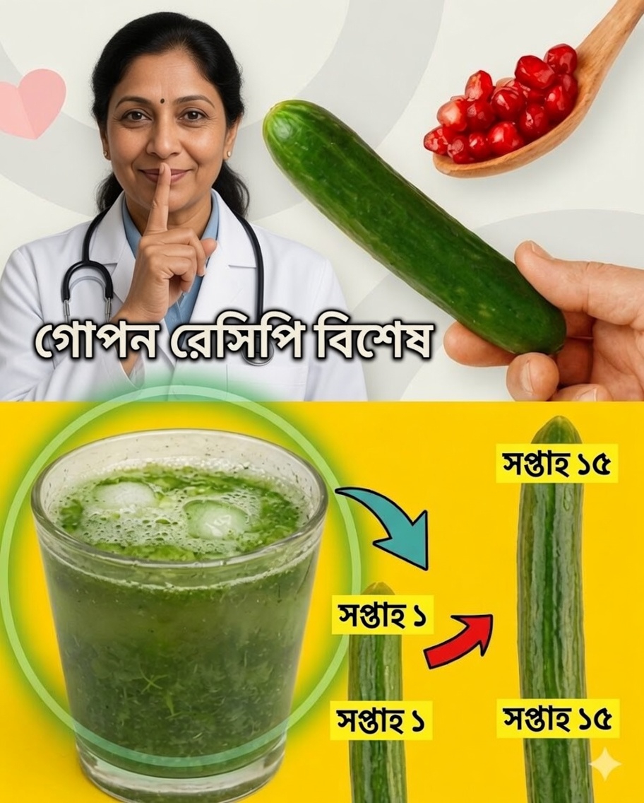 ঘুমানোর আগে আপনার শক্তি বাড়ানোর প্রাকৃতিক রেসিপি: শসা ও ডালিমের গোপন রহস্য