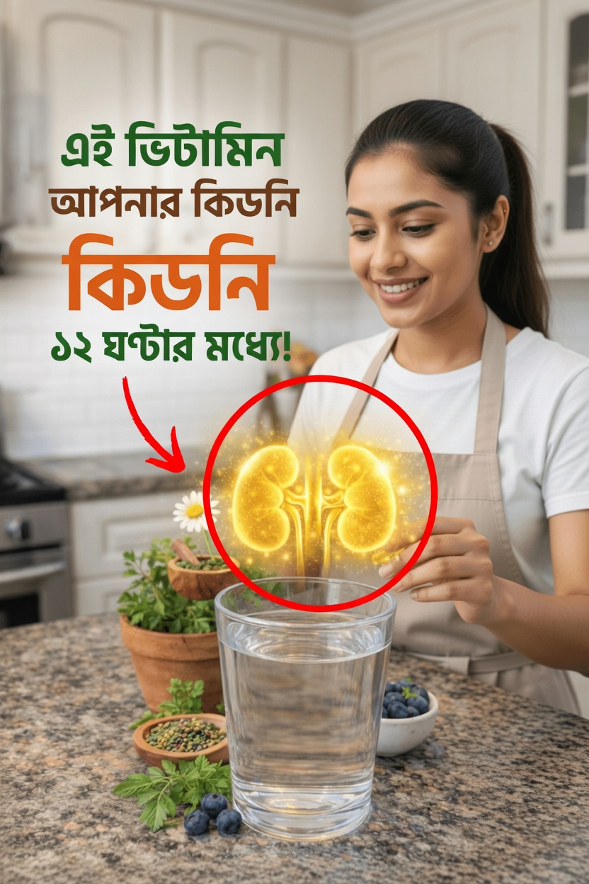 বয়স বাড়ার সঙ্গে সঙ্গে এই ৩টি ভিটামিন কি নীরবে কিডনির স্বাস্থ্যকে সমর্থন করছে?