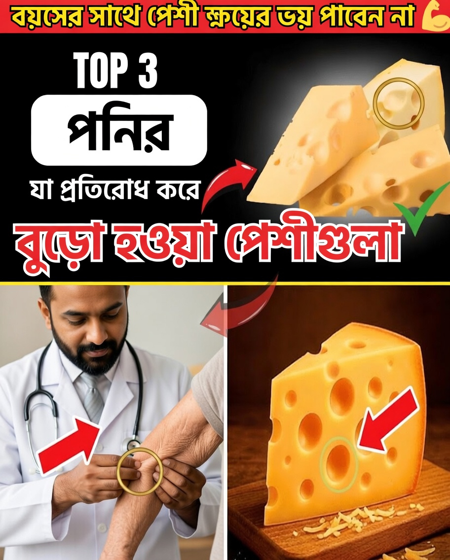 ৬০ বছরের বেশি? যে ৩টি চিজ আপনার পেশিশক্তি বজায় রাখতে সাহায্য করতে পারে