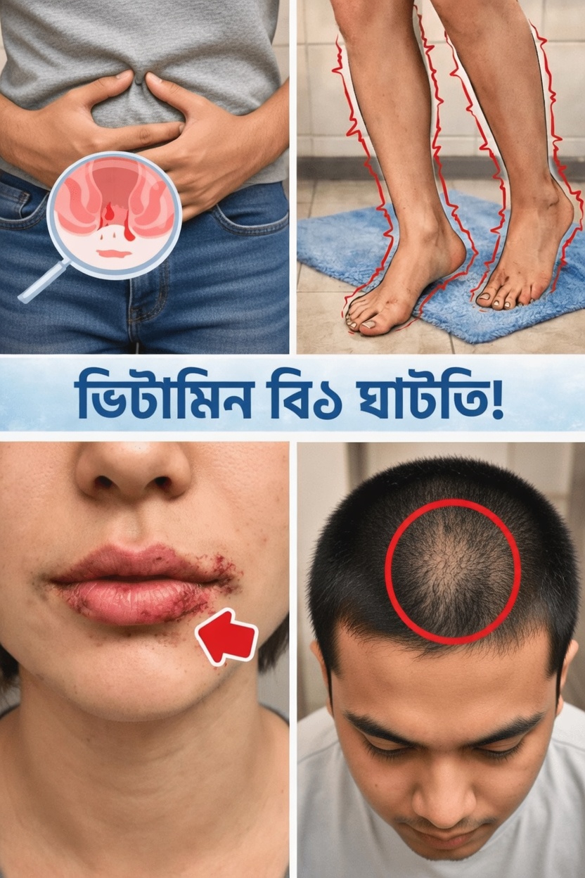 ৮টি অদ্ভুত লক্ষণ যা ইঙ্গিত দেয় আপনার শরীরে ভিটামিন বি১২-এর মাত্রা বাড়ানো প্রয়োজন হতে পারে