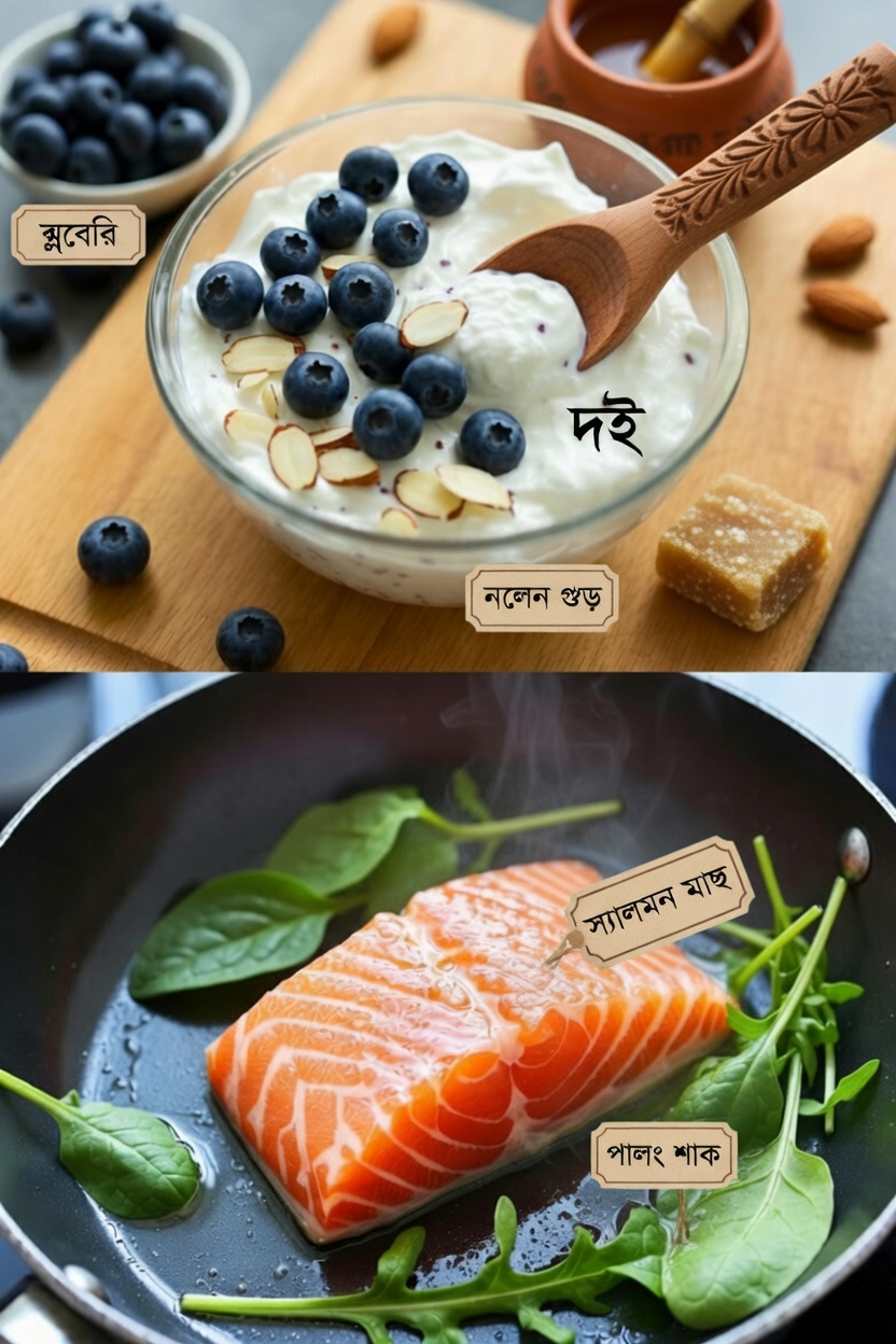 ৭টি জরুরি খাবার যা পেশির স্বাস্থ্যকে সমর্থন করে এবং বয়স্কদের বয়সজনিত পেশি ক্ষয় মোকাবিলায় সাহায্য করে