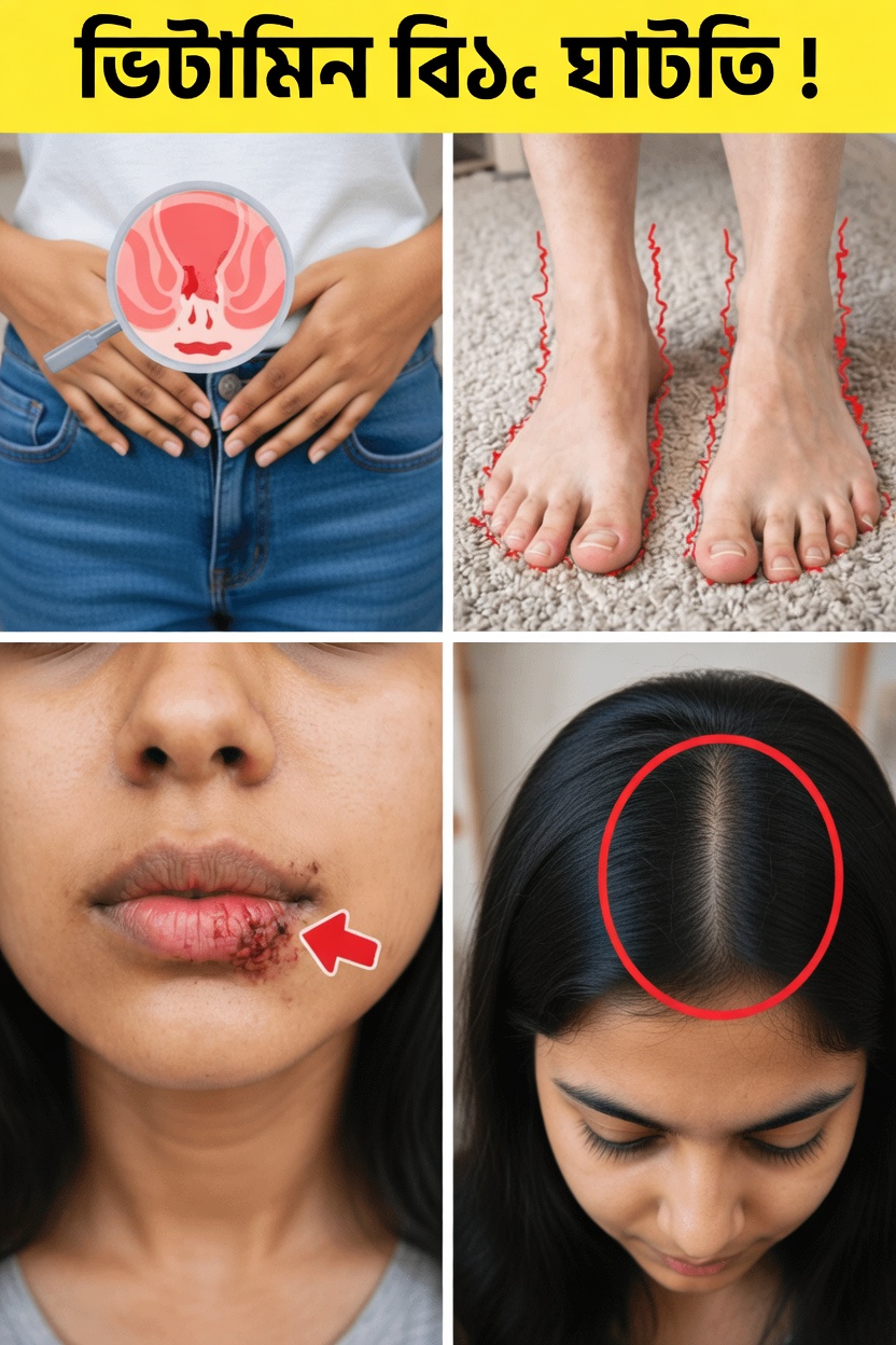 আপনার শরীরে ভিটামিন বি১২-এর ঘাটতি থাকতে পারে—এর ৮টি অস্বাভাবিক লক্ষণ