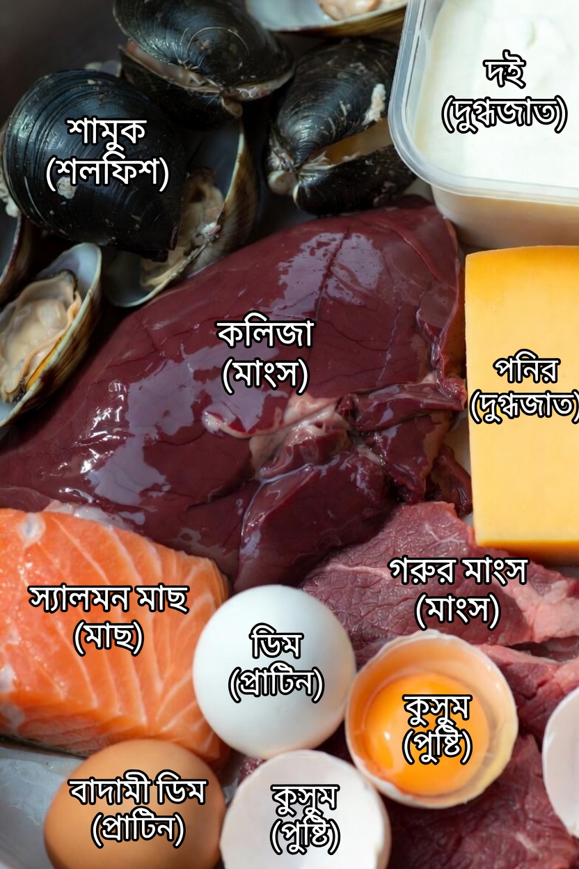 আপনার শরীরে ভিটামিন বি১২-এর ঘাটতি থাকতে পারে—এর ৮টি অস্বাভাবিক লক্ষণ