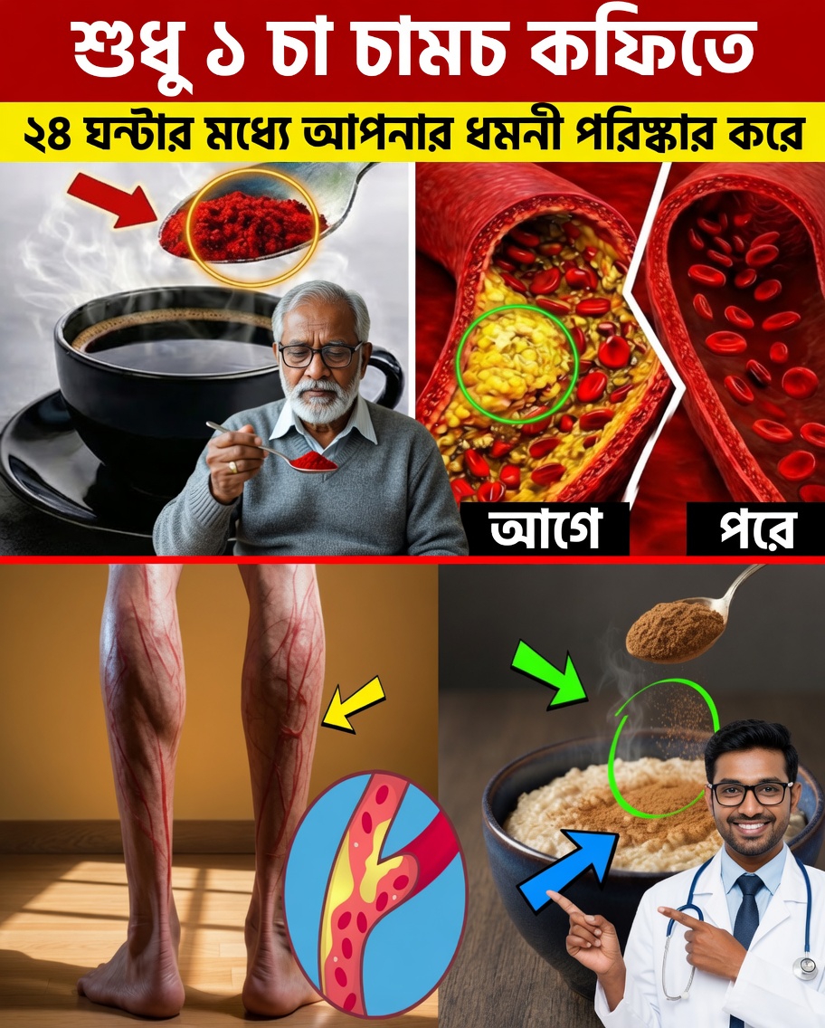 ৭৫ বছরের বেশি? আপনার ধমনীর স্বাস্থ্যে সহায়তা করতে আপনার পোরিজে এই ৬টি খাবার যোগ করুন