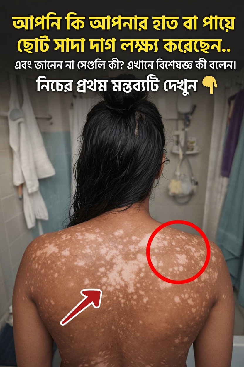 আপনার হাত, পা ও পিঠে থাকা ছোট ছোট সাদা দাগ: এই সাধারণ ত্বকের পরিবর্তন সম্পর্কে যা জানা জরুরি