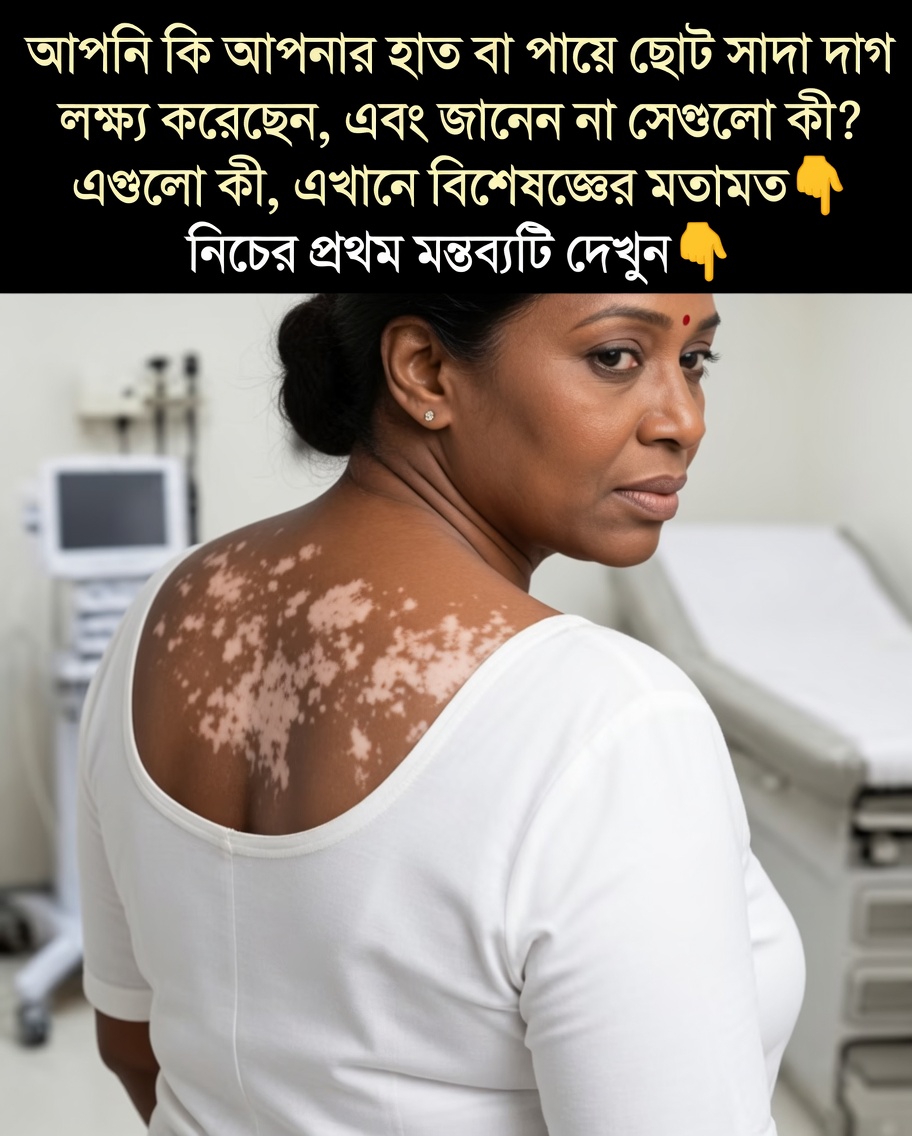 আপনার হাত, পা ও পিঠে থাকা ছোট ছোট সাদা দাগ: এই সাধারণ ত্বকের পরিবর্তন সম্পর্কে যা জানা জরুরি