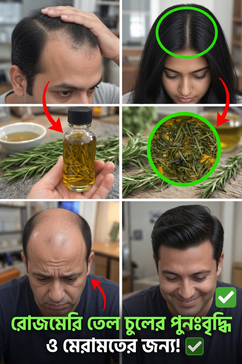বাড়িতে কীভাবে রোজমেরি তেল তৈরি করবেন: আরও স্বাস্থ্যোজ্জ্বল দেখানো চুলের জন্য একটি সহজ গাইড