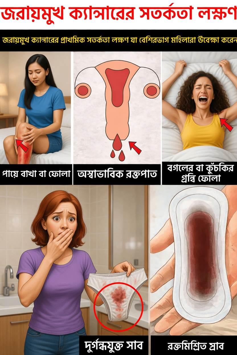 সার্ভিকাল ক্যান্সার কী এবং কেন প্রাথমিক সচেতনতা গুরুত্বপূর্ণ