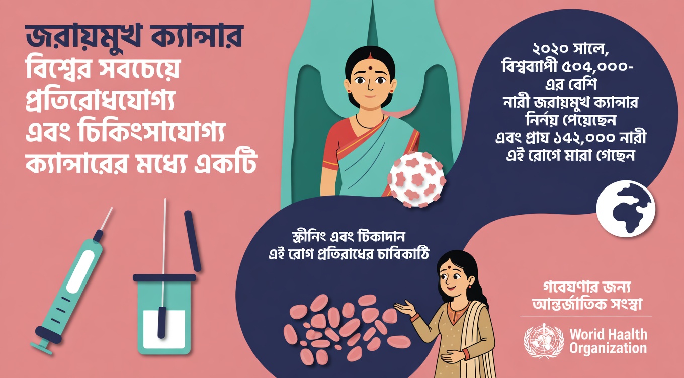 সার্ভিকাল ক্যান্সার কী এবং কেন প্রাথমিক সচেতনতা গুরুত্বপূর্ণ
