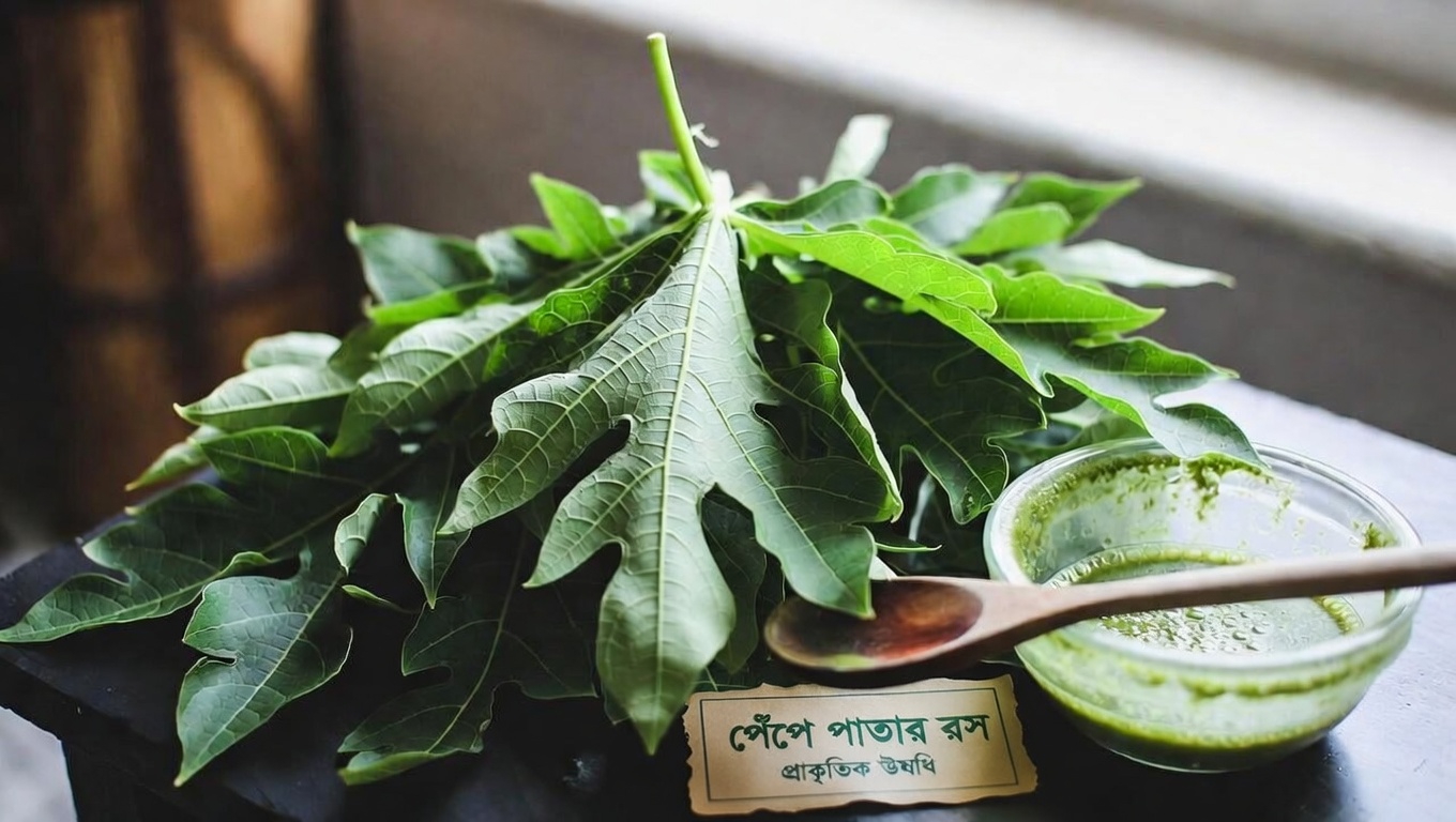 পেঁপে পাতার সাহায্যে কি ৪সি প্রাকৃতিক চুল দ্রুত বাড়তে পারে? দুটি সহজ পদ্ধতি ও খুশকি উপশম নিয়ে আলোচনা