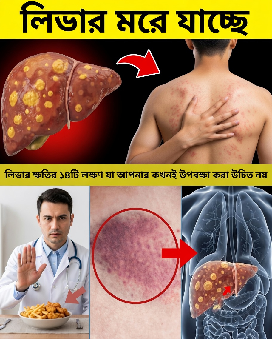 যকৃতের ক্ষতির ১১টি অদ্ভুত লক্ষণ যা আপনার উপেক্ষা করা উচিত নয়