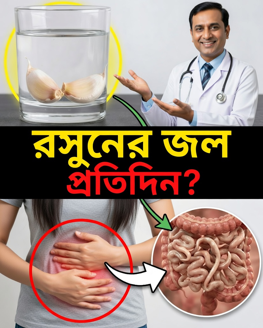 প্রতিদিন এক গ্লাস রসুনের পানি পান করলে আপনার শরীরে কী ঘটে?