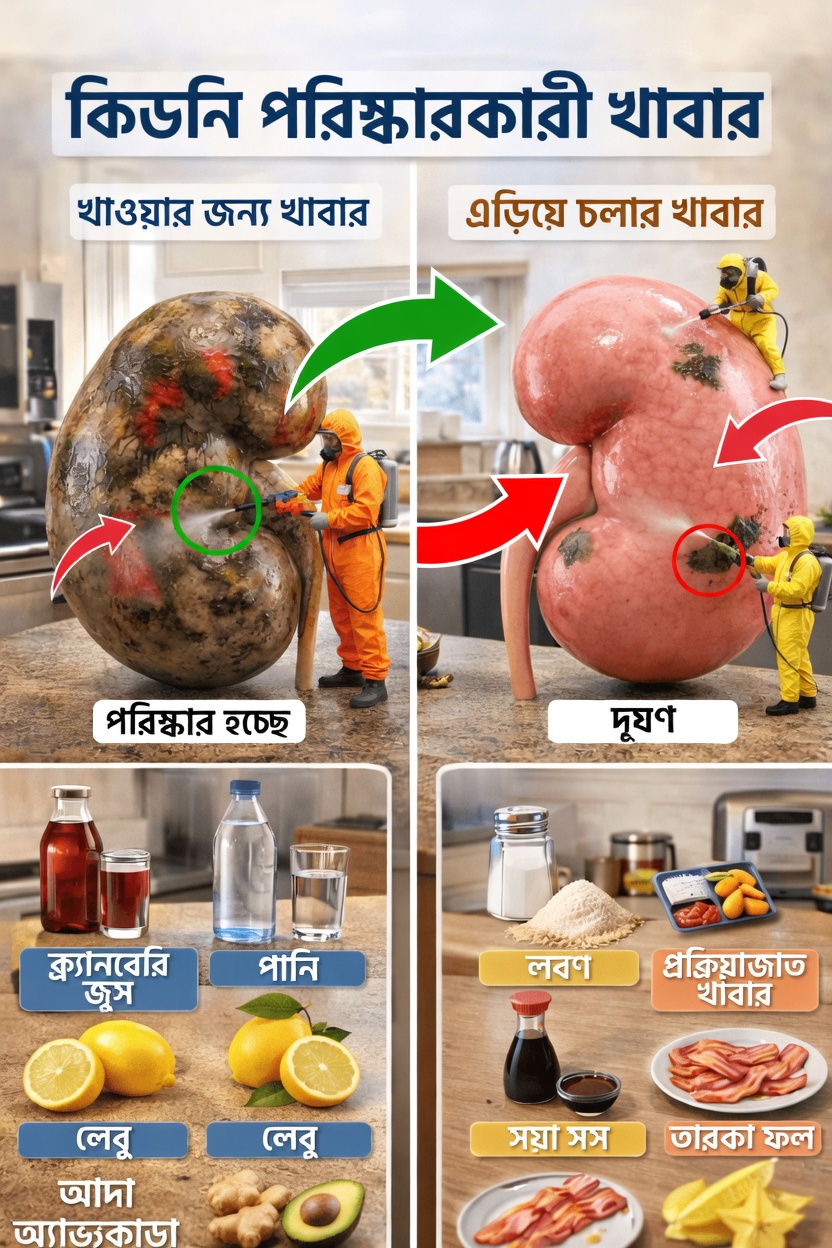 প্রাকৃতিকভাবে কিডনির স্বাস্থ্য সমর্থনে সহজ দৈনন্দিন অভ্যাস