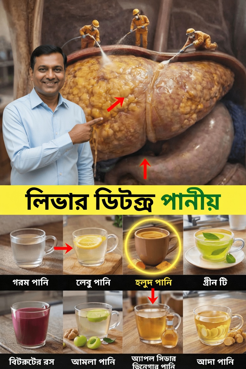 প্রাকৃতিকভাবে সুস্থ লিভারের কার্যকারিতা সমর্থন করে এমন ৮টি সহজ দৈনিক পানীয়