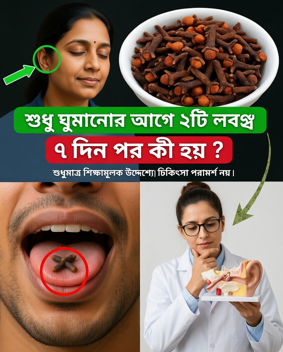 লবঙ্গের ভুল ব্যবহার: সেই লুকানো ভুল যা আপনার সুস্থতাকে নষ্ট করে দেয়