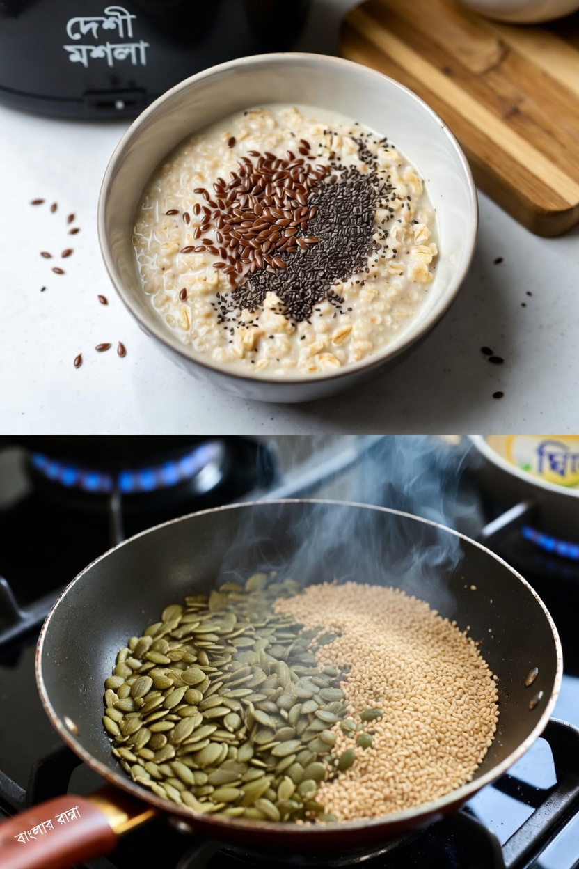 সামগ্রিক সুস্থতা ও প্রাণশক্তি বাড়াতে প্রবীণরা প্রতিদিন খেতে পারেন এমন ৬টি পুষ্টিগুণে ভরপুর বীজ – সহজ টিপস