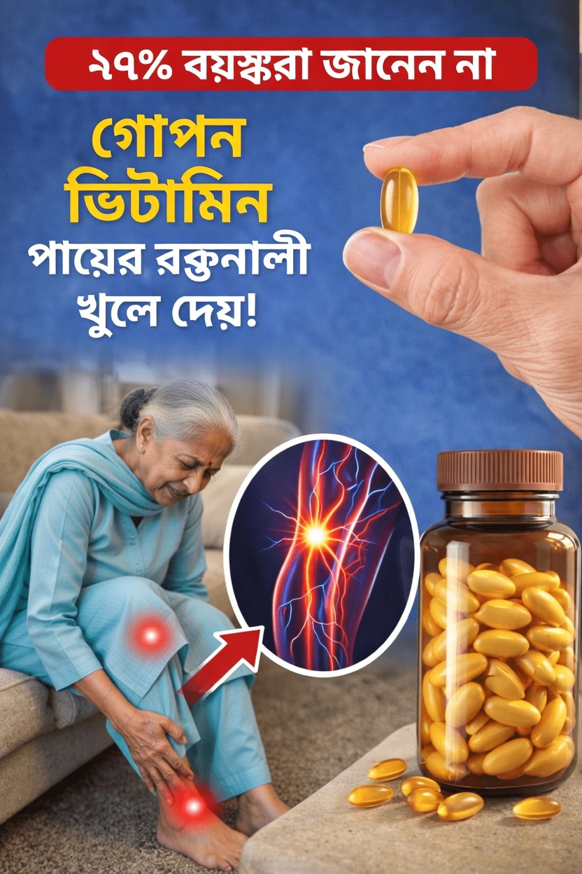দ্রুত পা শক্তিশালী করার ভিটামিন (৬০ বছরের বেশি বয়সীদের জন্য)