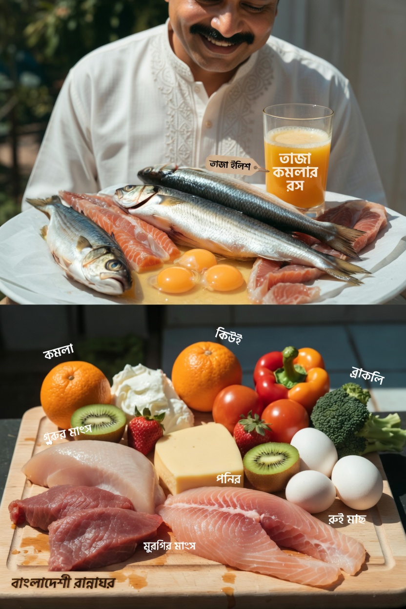 দ্রুত পা শক্তিশালী করার ভিটামিন (৬০ বছরের বেশি বয়সীদের জন্য)