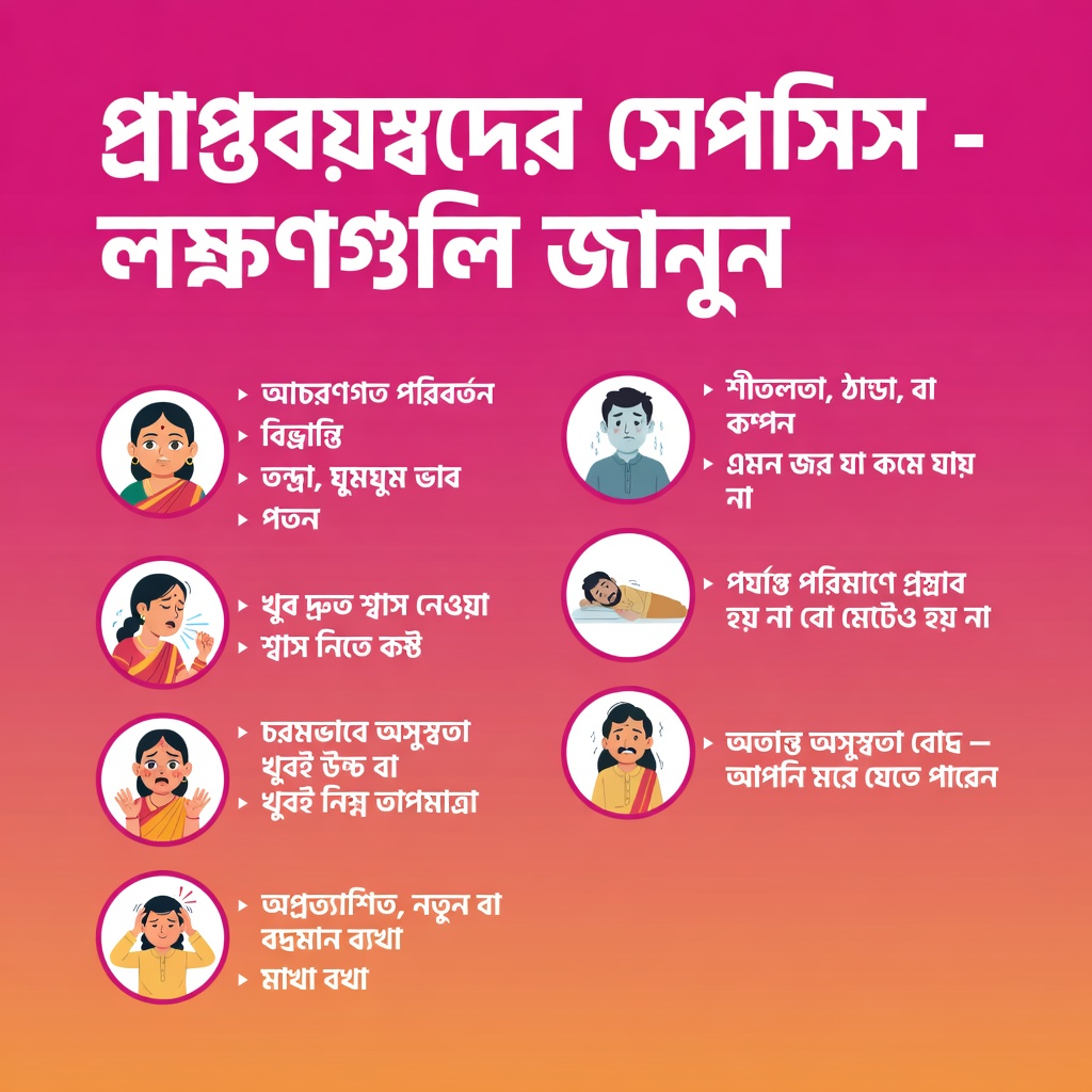 বয়স্করা কীভাবে সেপসিসের প্রাথমিক লক্ষণ চিনতে পারেন: দৈনন্দিন জীবনে খেয়াল রাখার জন্য ৫টি সাধারণ উপসর্গ