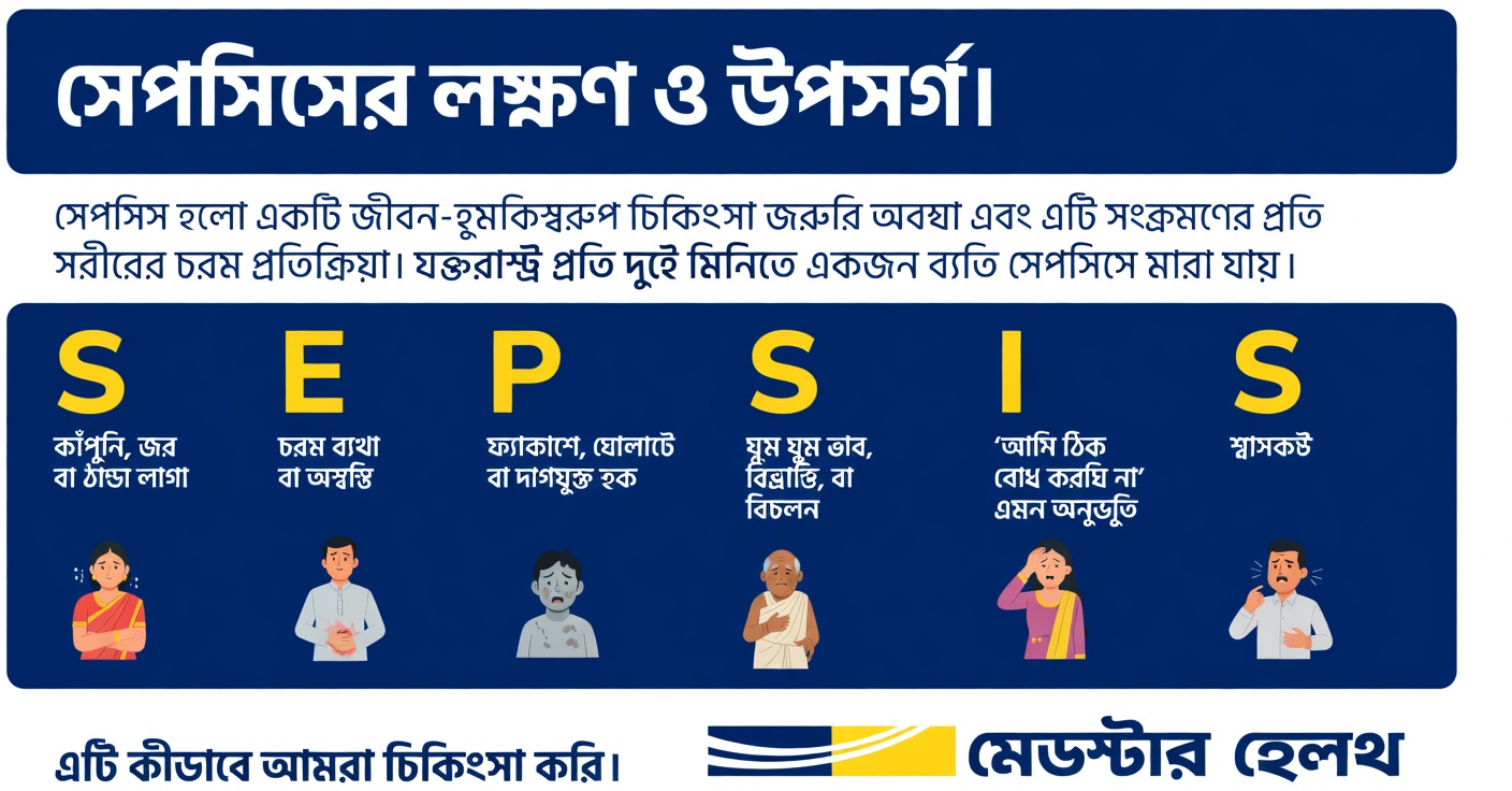 বয়স্করা কীভাবে সেপসিসের প্রাথমিক লক্ষণ চিনতে পারেন: দৈনন্দিন জীবনে খেয়াল রাখার জন্য ৫টি সাধারণ উপসর্গ