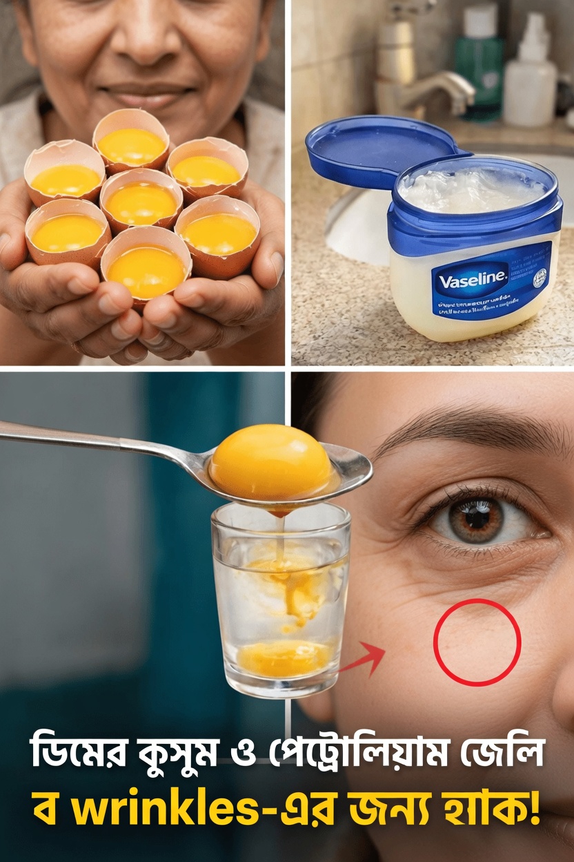 আপনার সন্ধ্যার ত্বকের যত্নের রুটিনের জন্য ডিমের কুসুম ও ভ্যাসলিনের নাইট মাস্ক কীভাবে তৈরি করবেন তা আবিষ্কার করুন