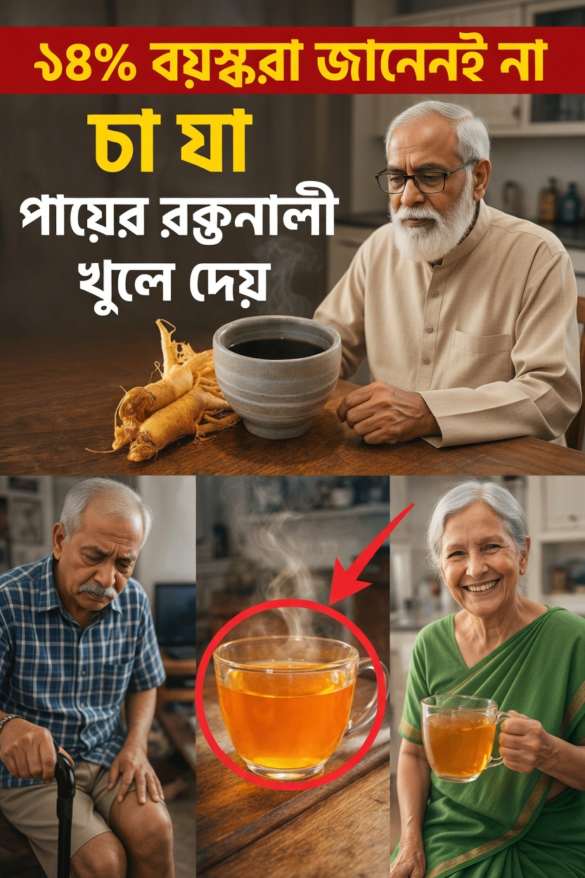 ৬০-এর বেশি বয়স? আরও ভালো শক্তি ও চলাফেরার জন্য দৈনন্দিন অভ্যাসে রাখুন এই ৩টি চা