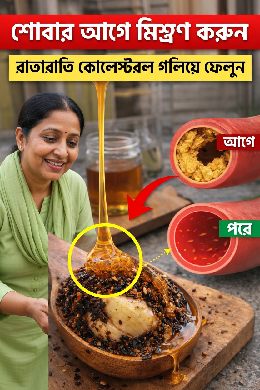 একটি সহজ শোবার সময়ের অভ্যাস আবিষ্কার করুন: হৃদ্‌স্বাস্থ্যের সমর্থনে অলিভ অয়েল, মধু এবং দারুচিনি মিশিয়ে নিন