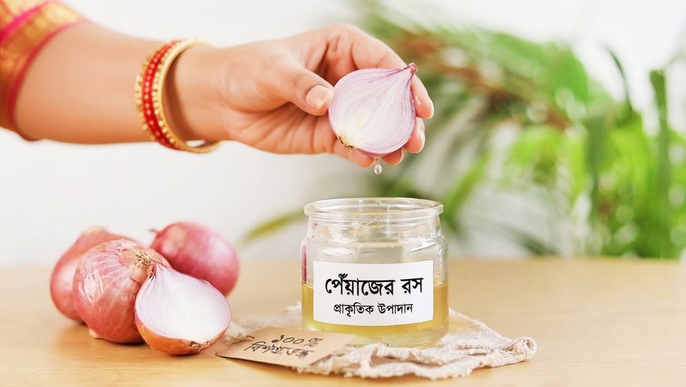 কেন ১-সপ্তাহের পেঁয়াজের তেল ব্যবহারের রুটিন প্রাকৃতিক চুলের যত্নে মনোযোগ আকর্ষণ করছে