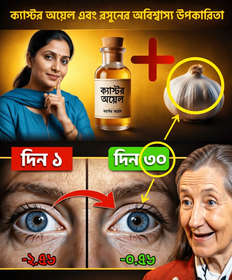 এই প্রাকৃতিক তেলের মাত্র এক ফোঁটাই আপনার দৃষ্টিশক্তি ফিরিয়ে আনতে পারে — চক্ষু চিকিৎসকেরা আপনাকে যা বলছেন না, তা এখানে