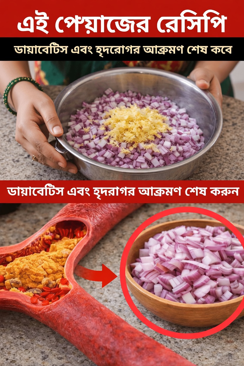 রক্তে শর্করা ও হৃদ্‌স্বাস্থ্যের সহায়তায় পেঁয়াজের শক্তিশালী ভূমিকা: বিজ্ঞান কী বলে