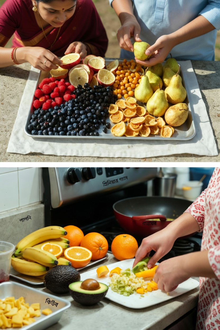 ক্রিয়েটিনিনের মাত্রা বেশি? জেনে নিন কিডনি-বান্ধব ৩টি ফল যা আপনি খেতে পারেন এবং ভালো দৈনন্দিন পছন্দের জন্য ৩টি ফল সীমিত রাখবেন