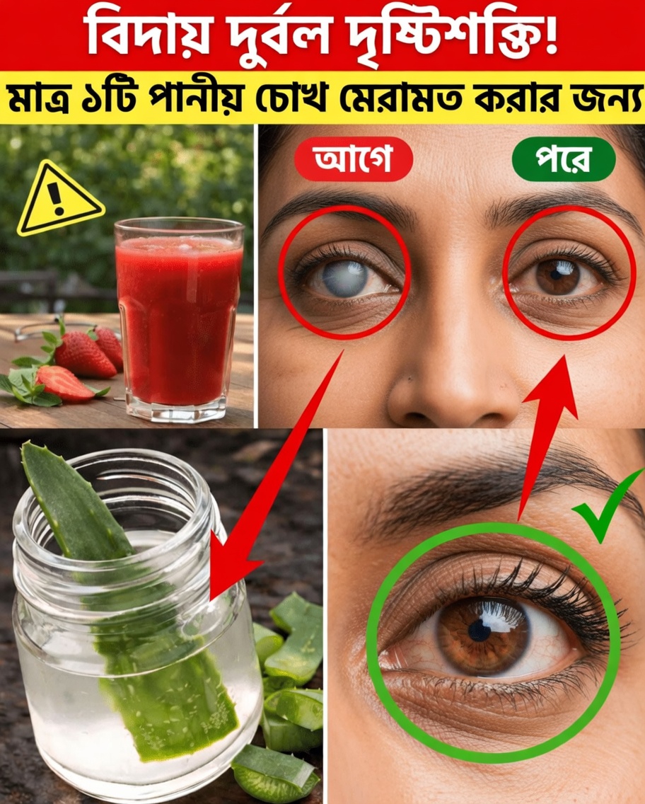 বয়স বাড়ার সঙ্গে সঙ্গে—এমনকি ৯০-এর পরেও—আরও তীক্ষ্ণ দৃষ্টিশক্তি বজায় রাখতে সহায়ক হতে পারে এমন সহজ দৈনিক পানীয়ের অভ্যাস আবিষ্কার করুন