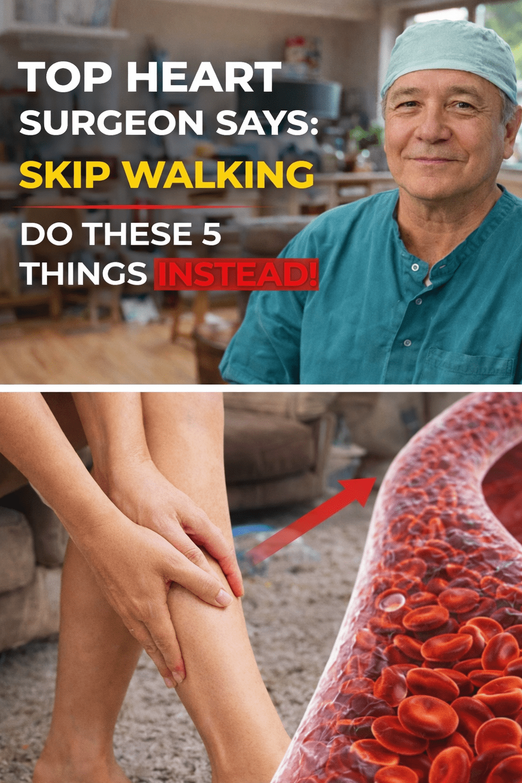হাঁটা ভুলে যান! ৬০-এর পর এর বদলে এই ৫টি ব্যায়াম করুন — সার্জনের অনুমোদিত