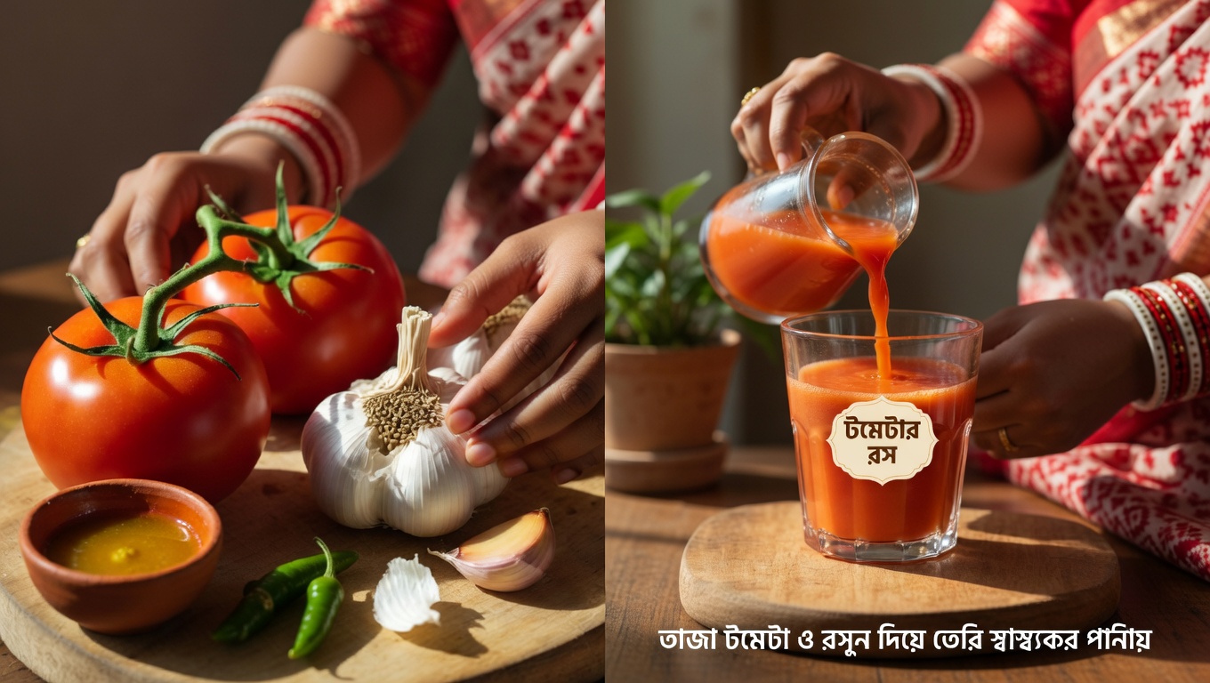 একটি সহজ টমেটো ও রসুনের পানীয় কি আপনার প্রোস্টেটের স্বাস্থ্যে সহায়তা করতে পারে? বিজ্ঞানসম্মত উপকারিতাগুলি জানুন