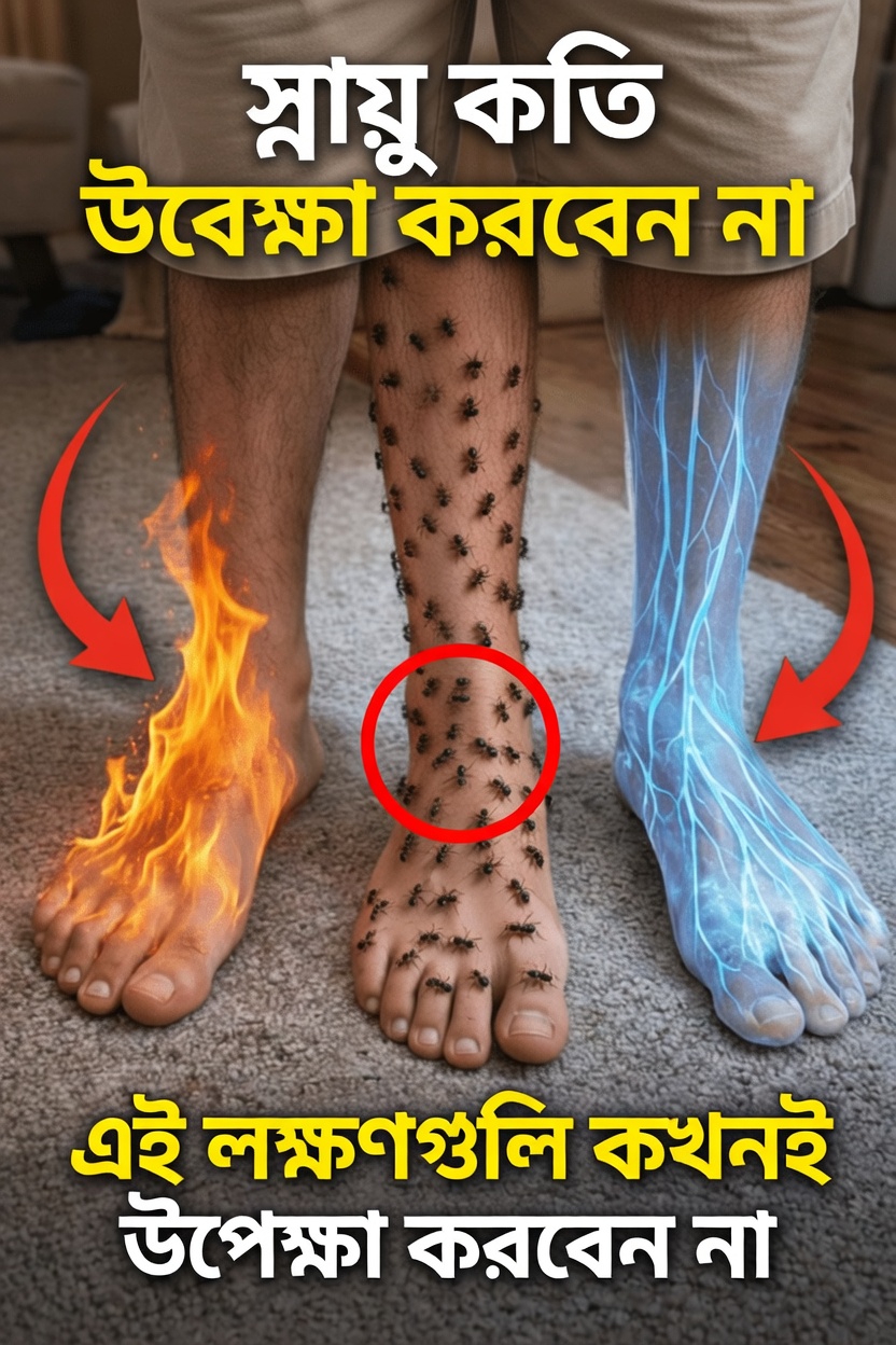 আপনার পা ও হাতে স্নায়ুর ক্ষতির ১৫টি প্রাথমিক সতর্কসংকেত, যেগুলোর প্রতি আপনার মনোযোগ দেওয়া উচিত