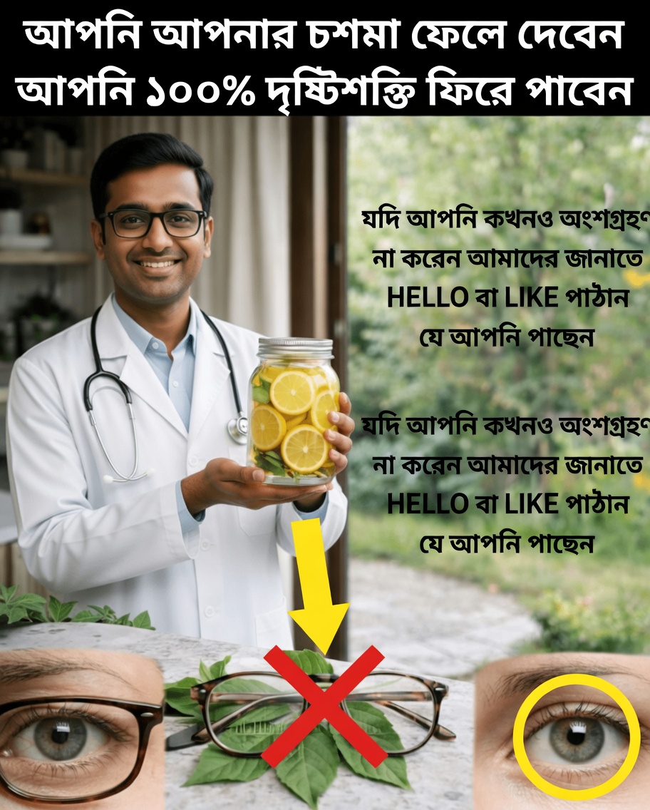 অনেকের অজানা একটি ঘরোয়া উপায়, যা অনেক মানুষ ভেতর থেকে চোখের পুষ্টির জন্য ব্যবহার করেন, হলো লবণ-সংরক্ষিত লেবুর একটি সহজ প্রস্তুতি।