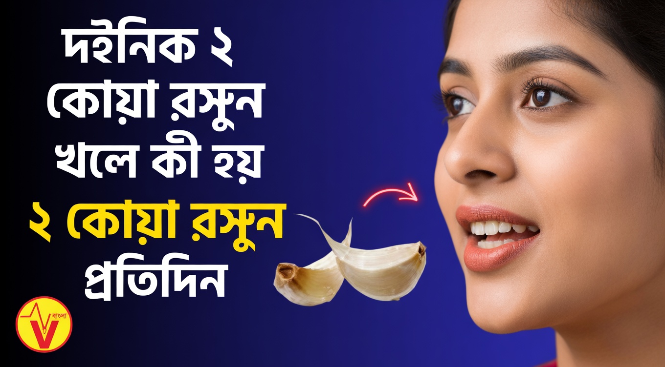 আপনি প্রতিদিন ২ কোয়া তাজা কাঁচা রসুন খেলে আপনার শরীরে কী ঘটে