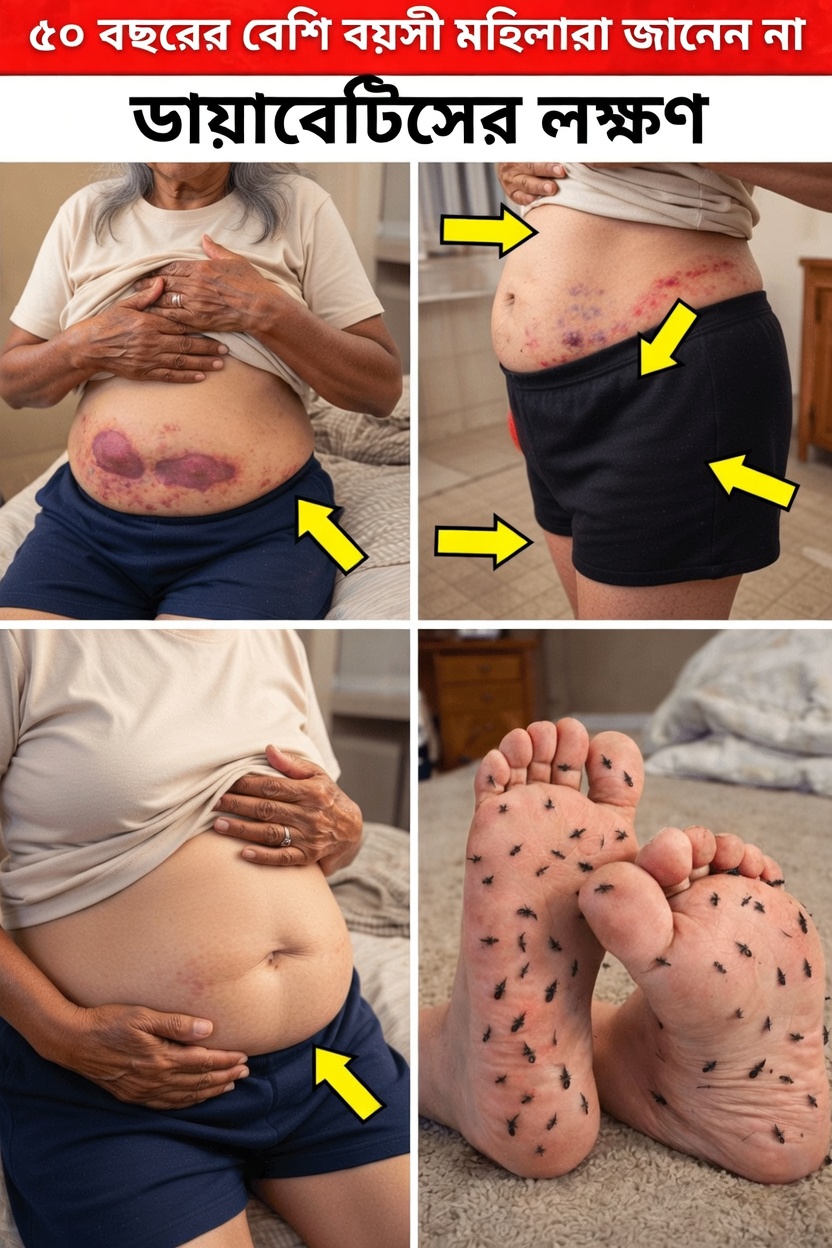 ডায়াবেটিসের আগে আপনার শরীর যে ৯টি সূক্ষ্ম ইঙ্গিত দেয়: ২০২৬ সালে ৬০ বছরের বেশি বয়সী প্রত্যেক নারীর যা জানা উচিত