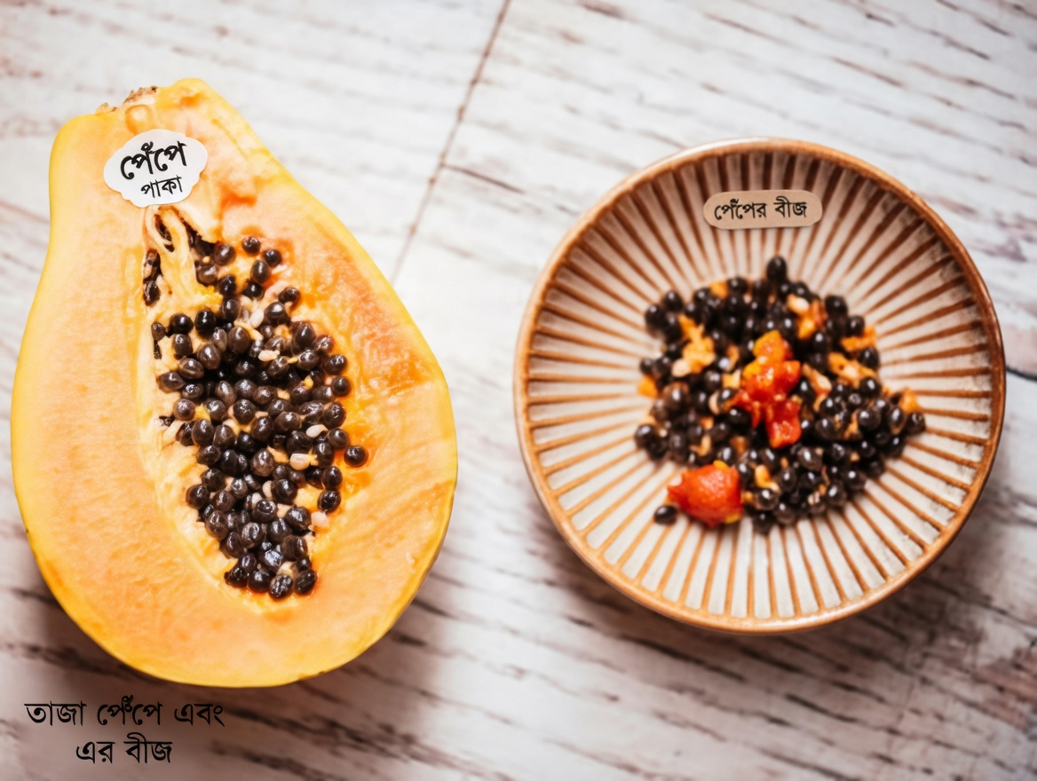 আপনার ফলের বাটির উপেক্ষিত সুপারফুড: পেঁপের বীজের ১৪টি আশ্চর্য উপকারিতা যা আপনার দৈনন্দিন সুস্থতাকে বদলে দিতে পারে