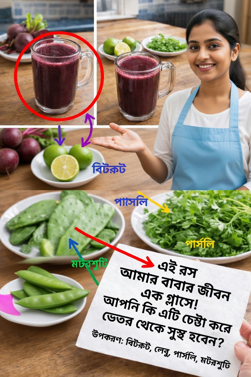 সতেজ বিট ও নোপাল জুস আবিষ্কার করুন: আপনার দৈনন্দিন রুটিনে প্রাণবন্ত পুষ্টি যোগ করার একটি সহজ উপায়