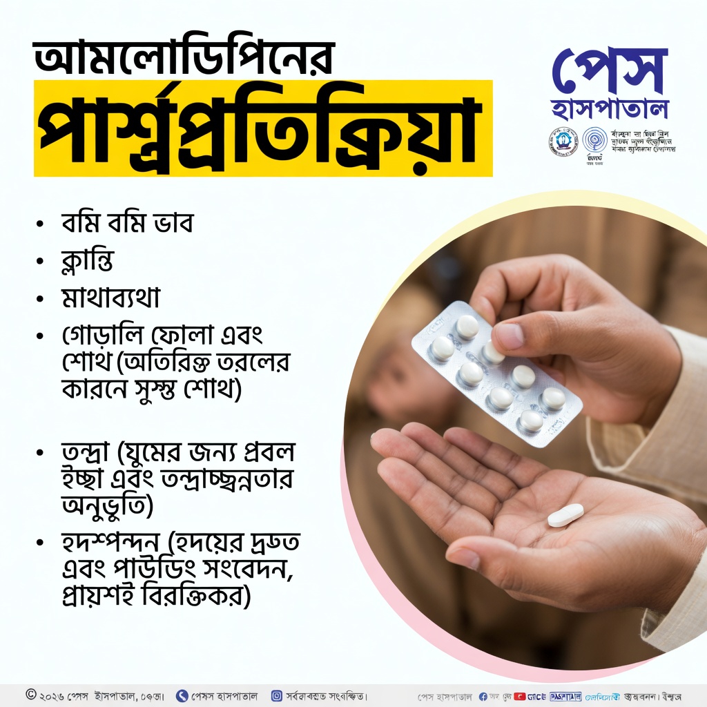 অ্যামলোডিপিনের ১২টি আশ্চর্যজনক পার্শ্বপ্রতিক্রিয়া যা ডাক্তাররা প্রায়ই উল্লেখ করেন না