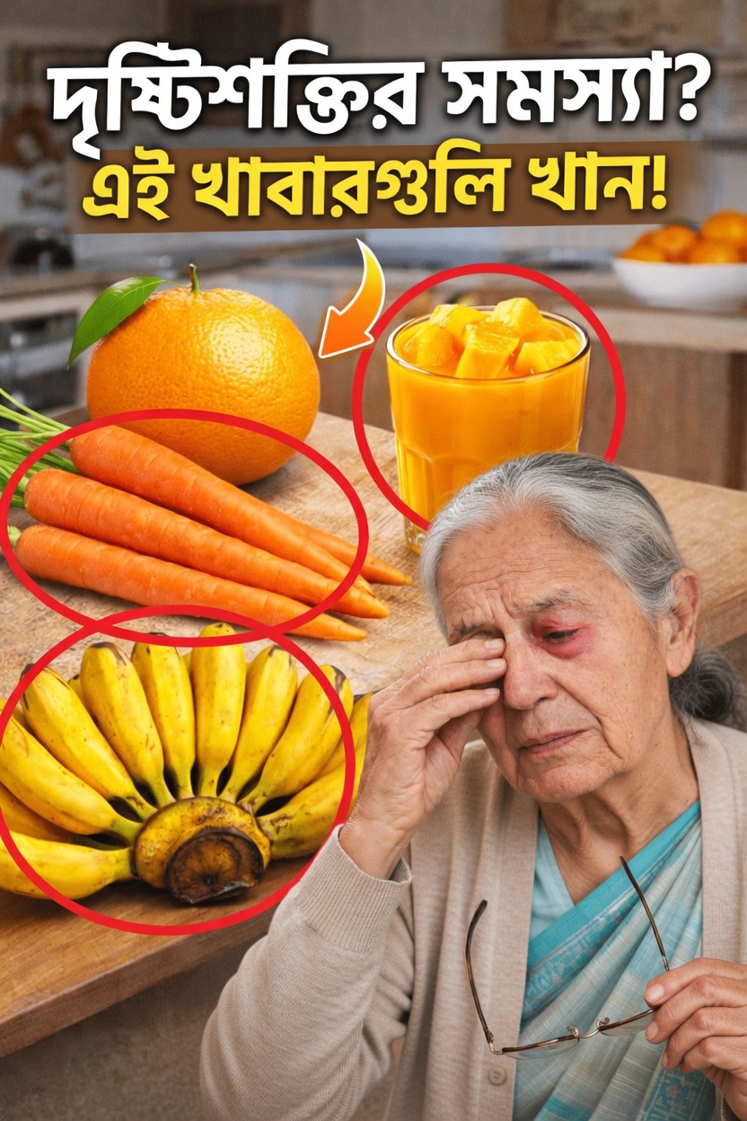 প্রতিদিনের খাবার ও অভ্যাস সম্পর্কে জানুন যা আপনার দৈনন্দিন জীবনে চোখের স্বাস্থ্য ও আরাম বজায় রাখতে সহায়তা করতে পারে