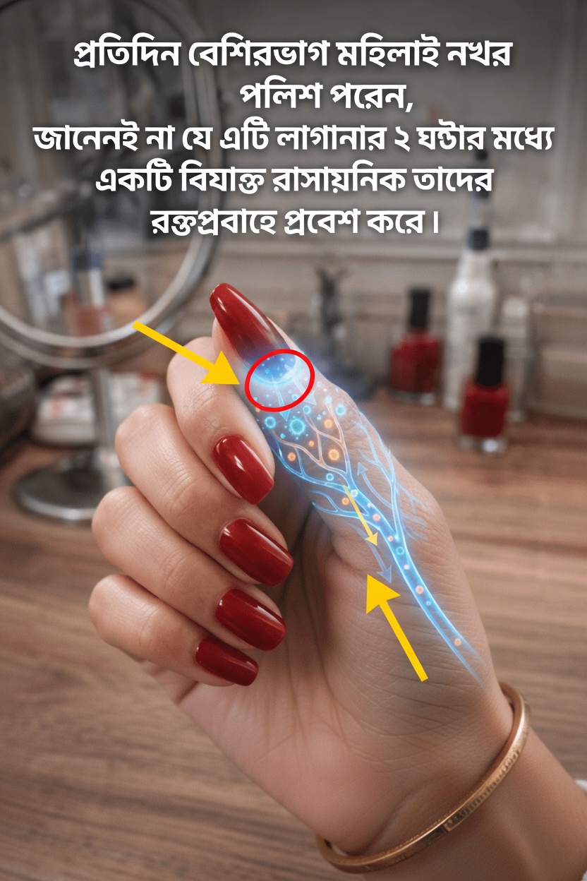 নেইল পলিশের এমন রাসায়নিকগুলো সম্পর্কে জানুন যা আপনার রক্তপ্রবাহে প্রবেশ করতে পারে এবং কীভাবে আরও নিরাপদ বিকল্প বেছে নেবেন