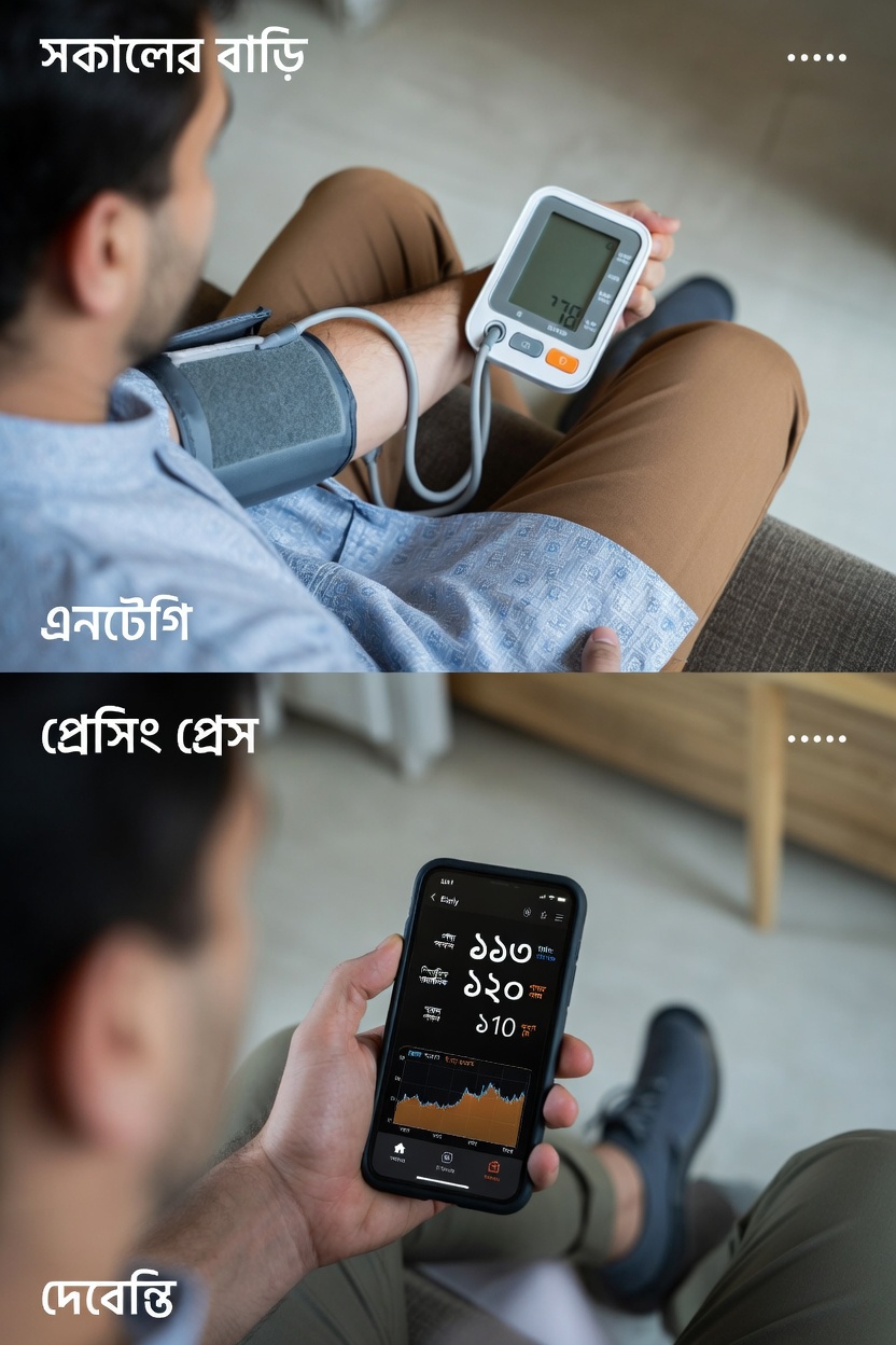 দিনের সেই একমাত্র সময়, যখন সকালের রক্তচাপের মাপ আপনার হৃদ্‌স্বাস্থ্যের প্রকৃত ঝুঁকি প্রকাশ করে