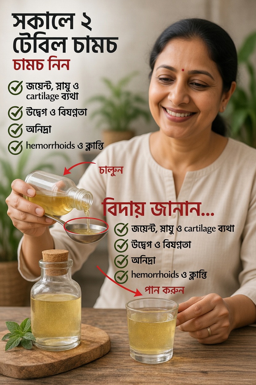 একটি সহজ সকালের অভ্যাস: আপনার দৈনন্দিন সুস্থতার রুটিনকে সমর্থন করতে মধুভিত্তিক একটি প্রাকৃতিক টনিক আবিষ্কার করুন