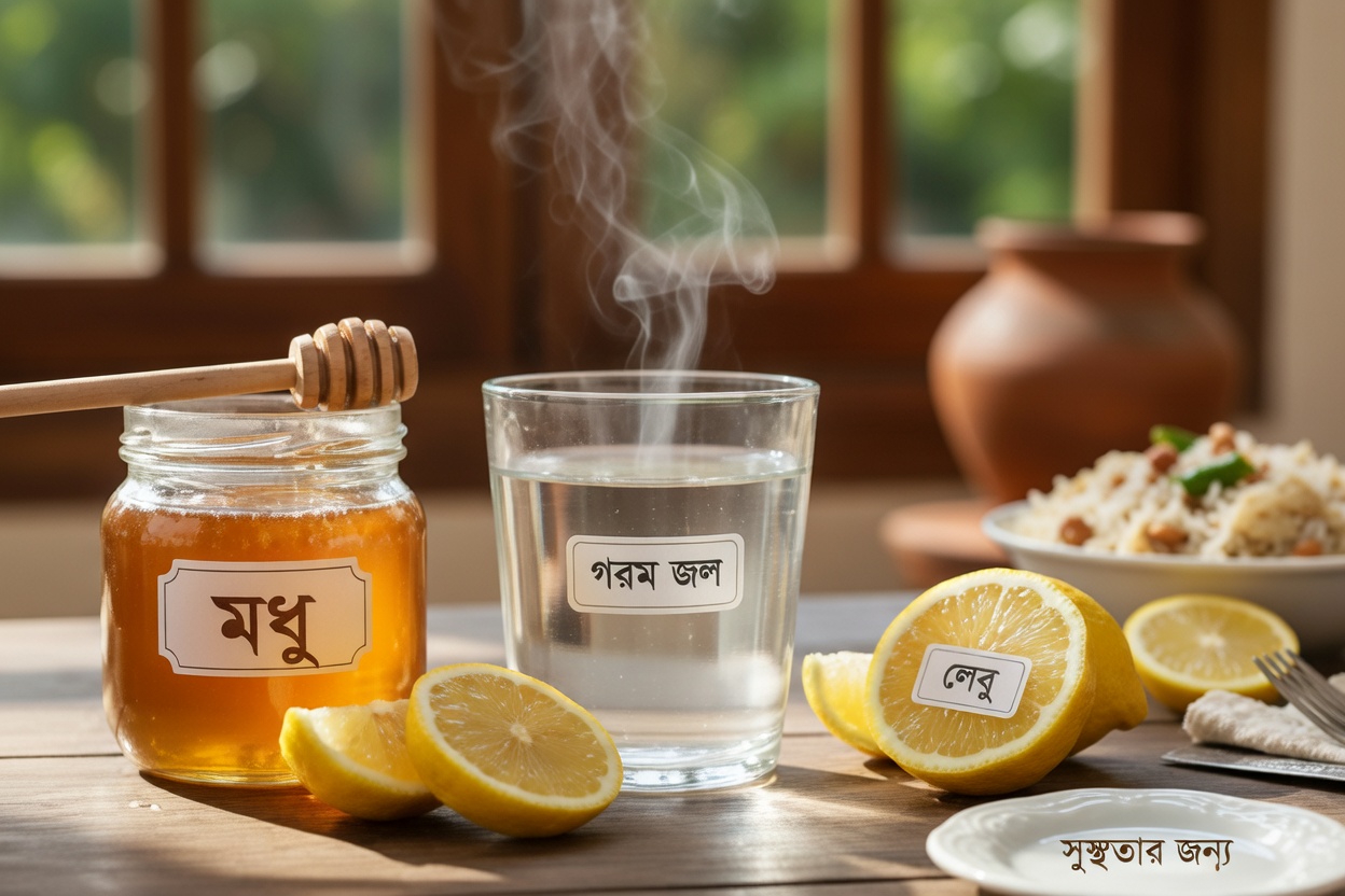 একটি সহজ সকালের অভ্যাস: আপনার দৈনন্দিন সুস্থতার রুটিনকে সমর্থন করতে মধুভিত্তিক একটি প্রাকৃতিক টনিক আবিষ্কার করুন