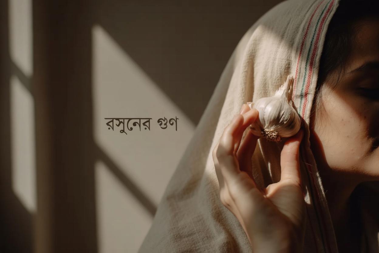 কানের স্বাস্থ্যের জন্য রসুন: প্রাকৃতিক উপশম ও সুরক্ষা