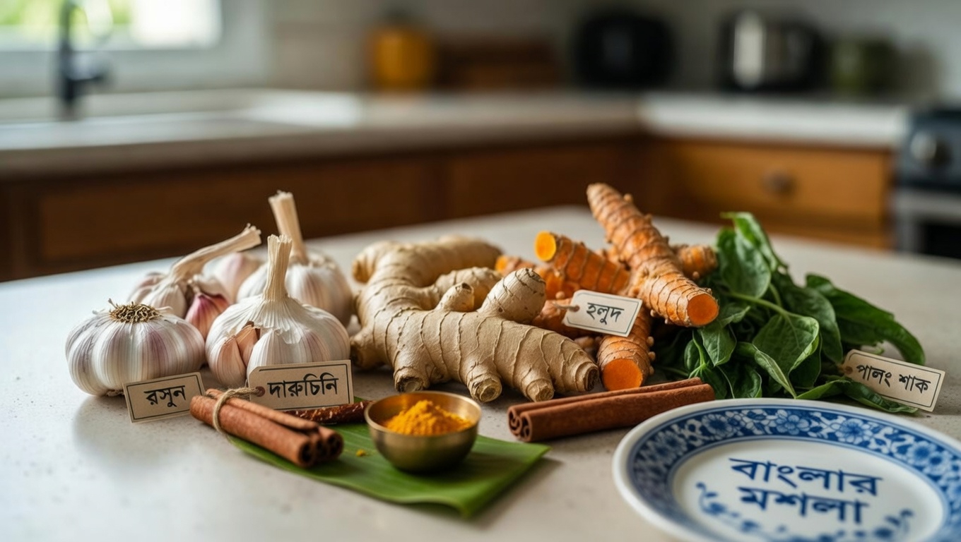 সহজ ও সুস্বাদু উপায়ে কিডনির সুস্থতায় সহায়ক ৫টি প্রতিদিনের রান্নাঘরের মসলা